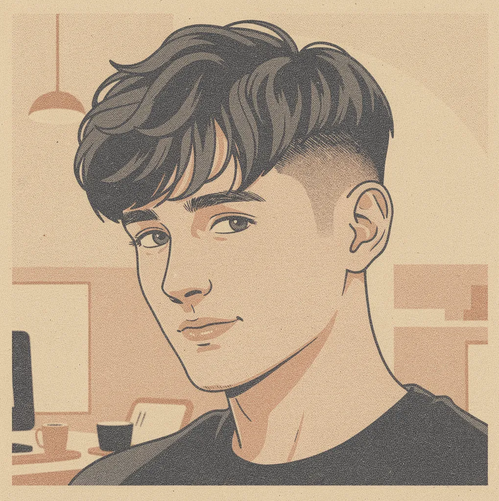 coupe dégradé mi long