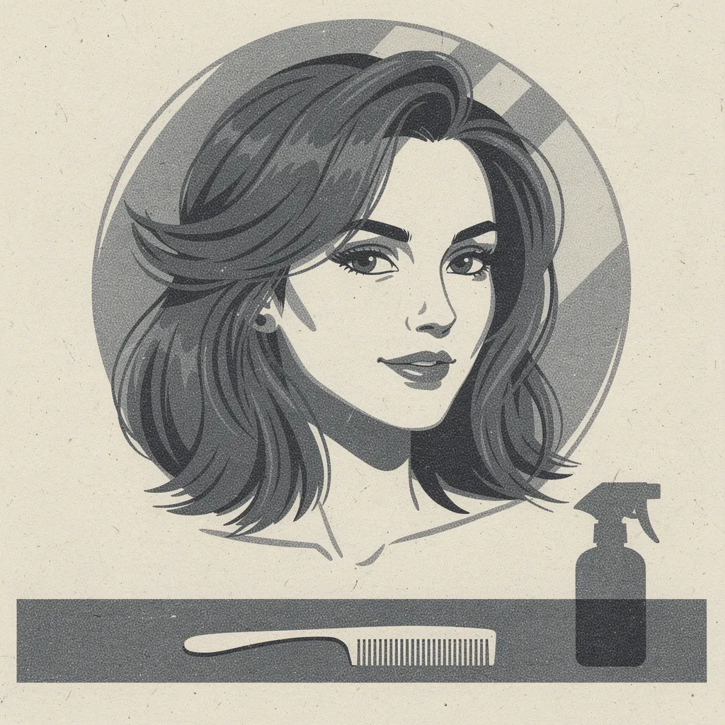 La coupe dégradée mi-long, celle qui donne du mouvement aux cheveux