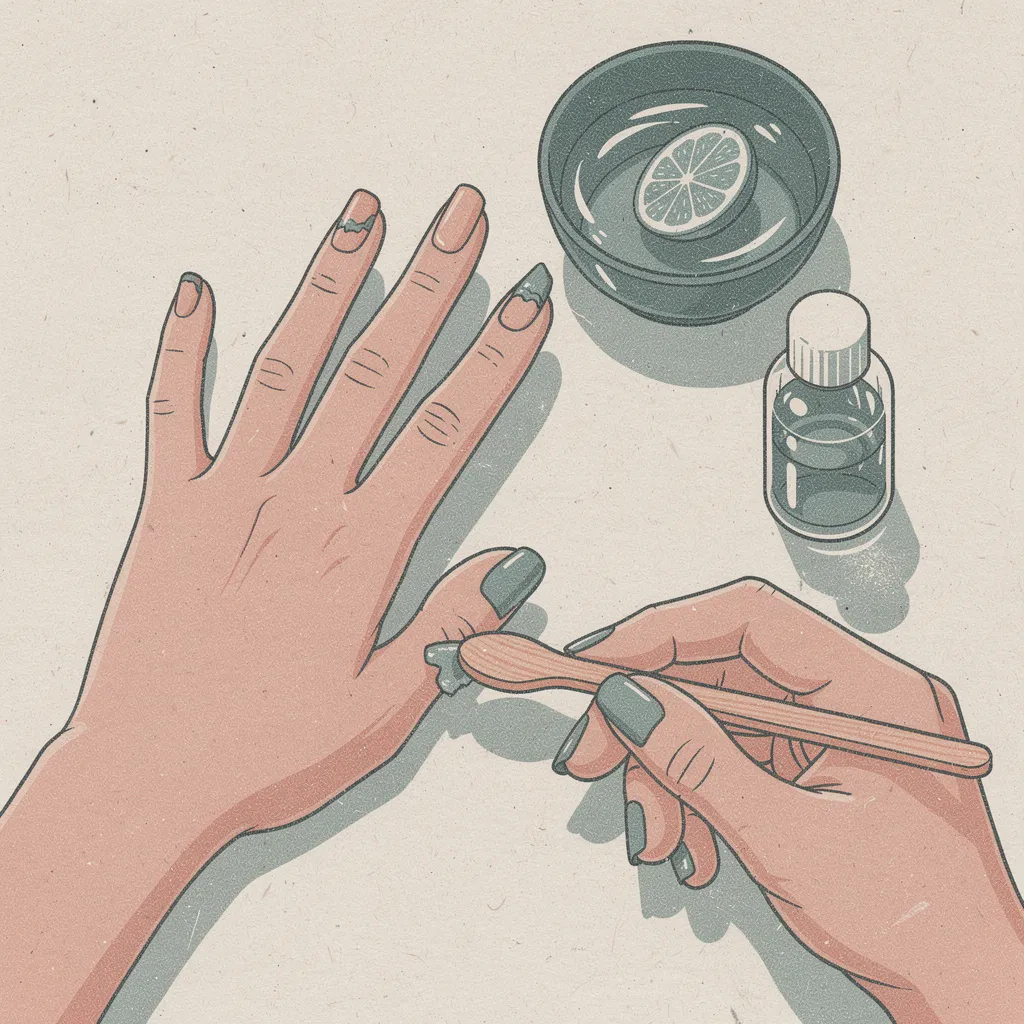 Enlever son vernis semi-permanent naturellement, sans acétone
