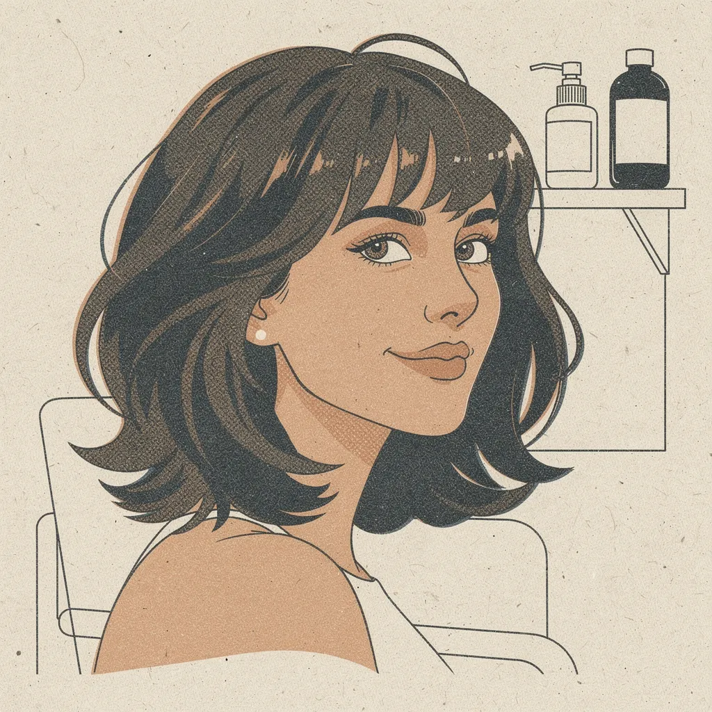 moderne coupe femme mi long dégradé