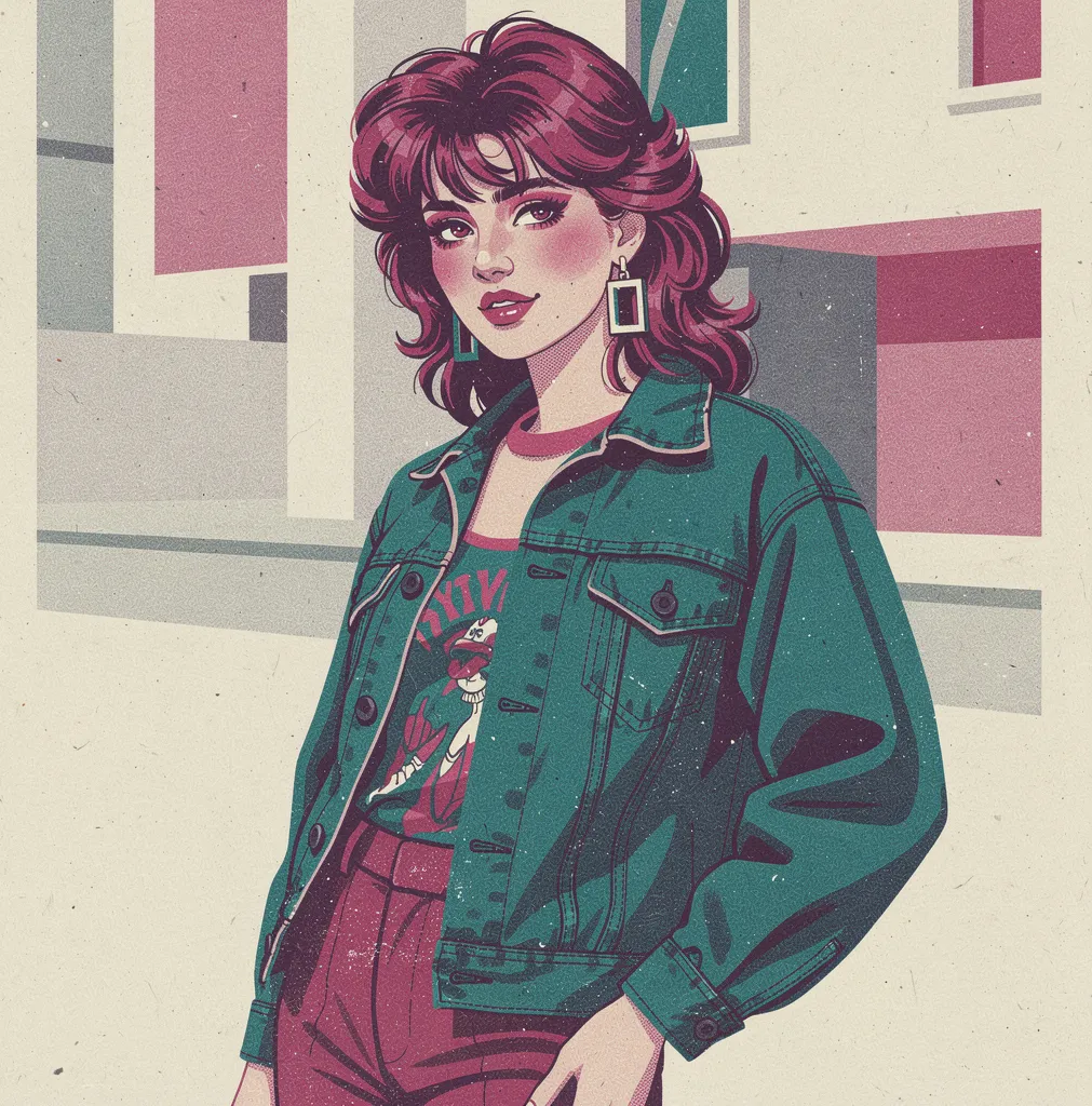 tenue des années 80