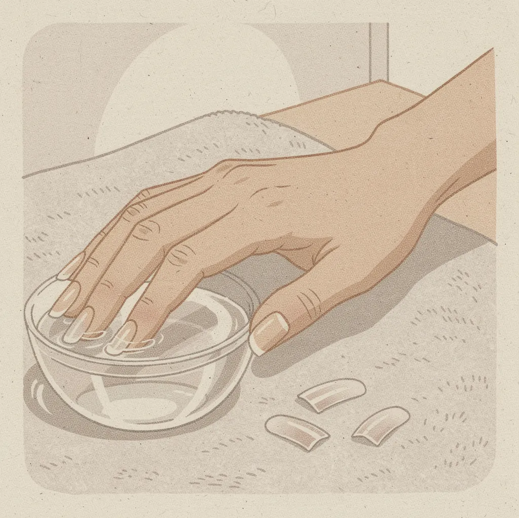 comment enlever les faux ongles
