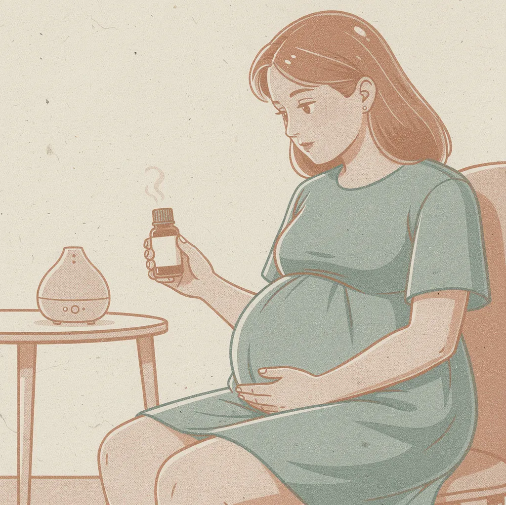 j'ai utilisé de l'huile essentielle enceinte