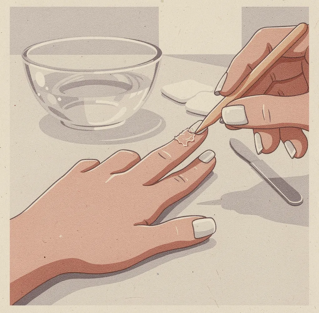 comment décoller des faux ongles