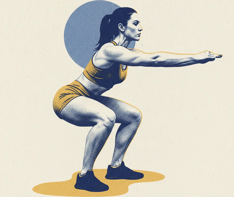 combien de squat par jour